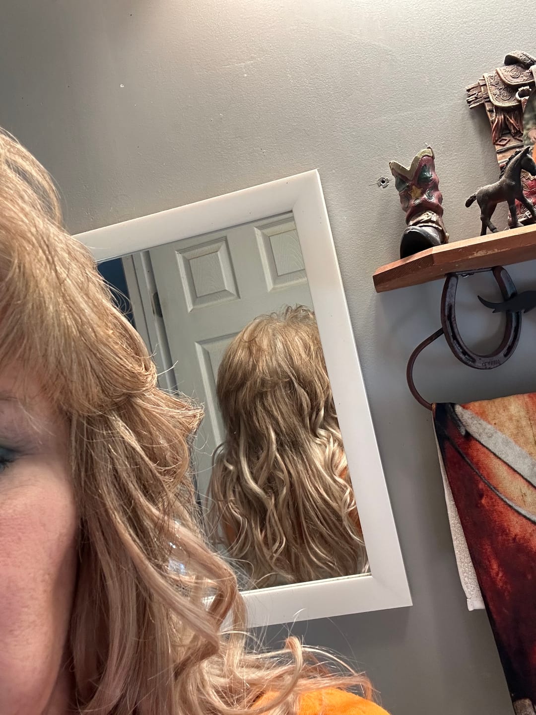 Customer photo review of Nano Tip Extensions Remy Human Hair Highlight Blonde #P16/22 |Youngsee