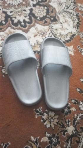 В Й. review of Cloud Walk Cushioned Sliders image 1 out of 1