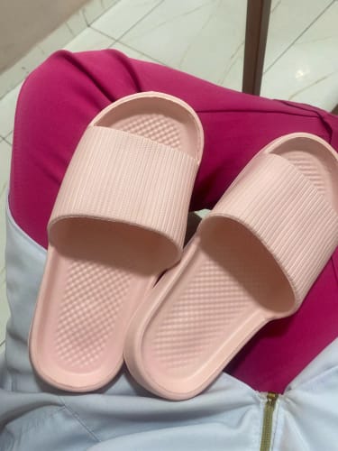 A A. review of Cloud Walk Cushioned Sliders image 1 out of 1