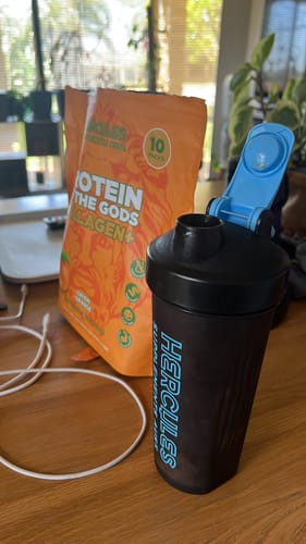 Customer photo review of Protein of the Gods - Collagen Plus