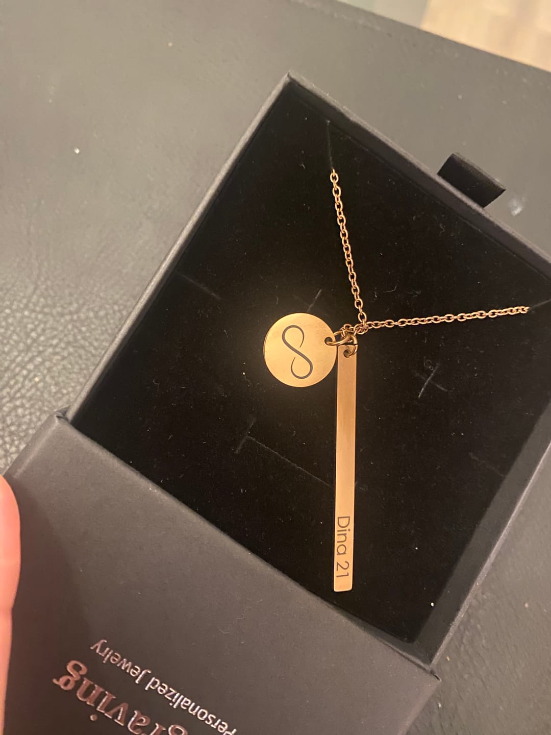 Customer photo review of Ogrlica: Orbis