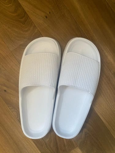 А О. review of Cloud Walk Cushioned Sliders image 1 out of 1