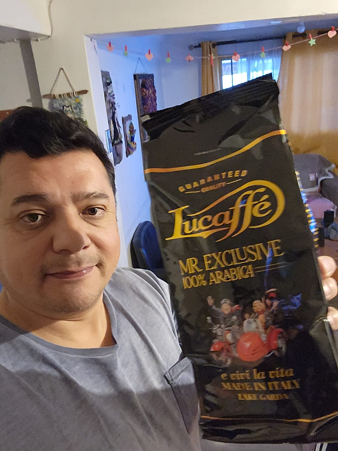 Customer photo review of Lucaffe Mr. Exclusive 1 kg Grano Entero