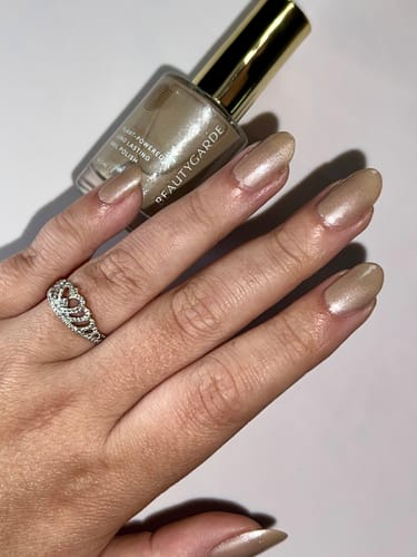 Customer photo review of Longwear Nail Polish - Let's Cuddle