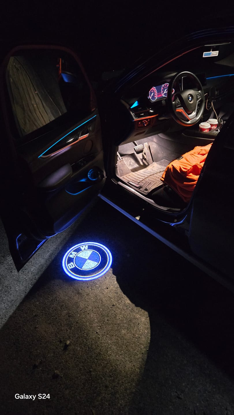 Customer photo review of BMW LED Car Door Welcome Logo Shadow Lights | E/F Chassis