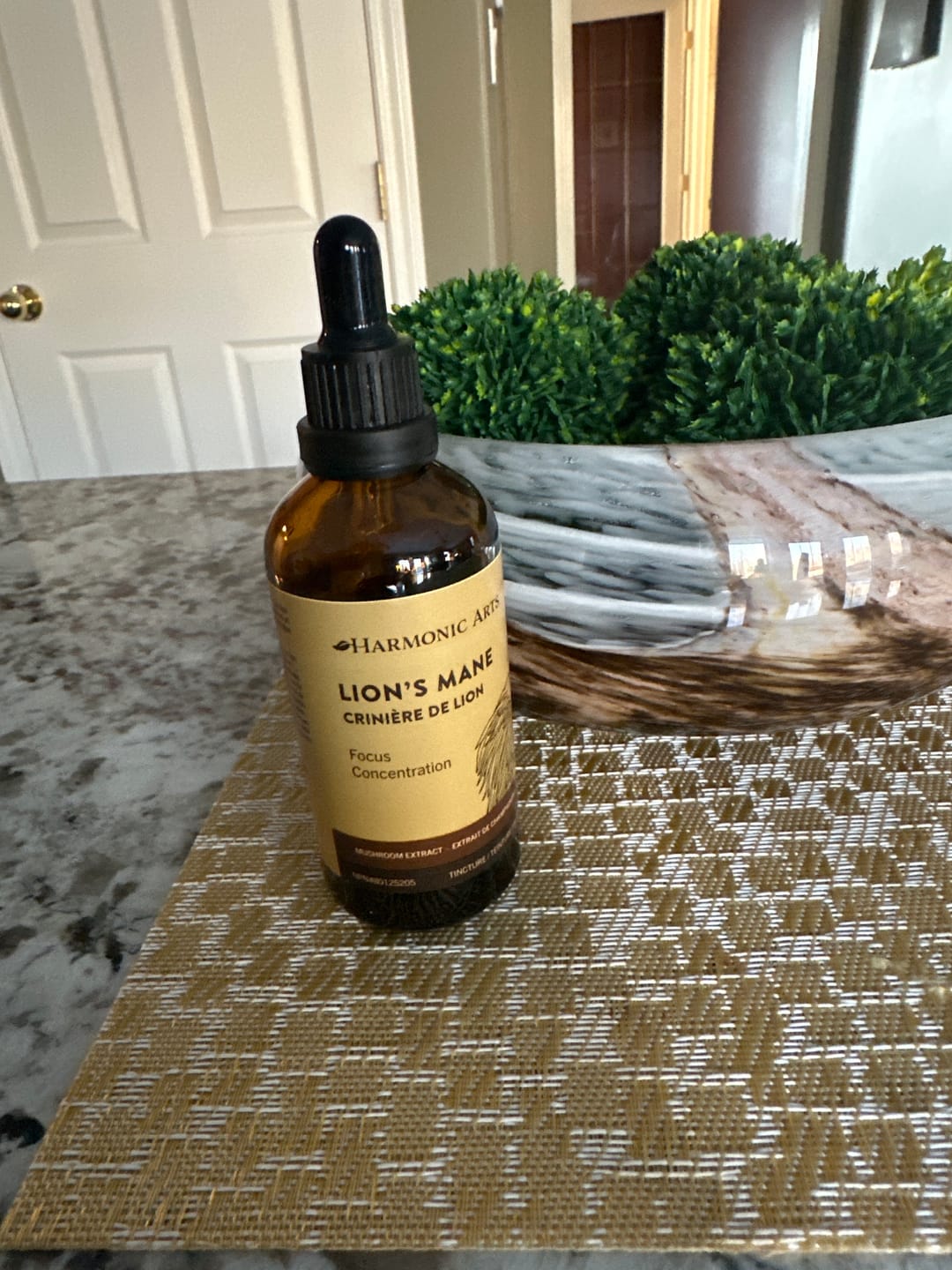 Customer photo review of Lion's Mane Mushroom Tincture