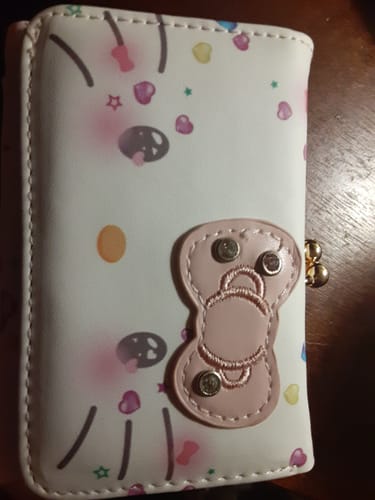 Customer photo review of Sanrio Hello Kitty Purse - Limited 50th Anniversary Edition