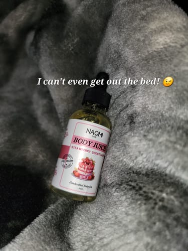 Customer photo review of BOGO Naomi Body Juice Oil