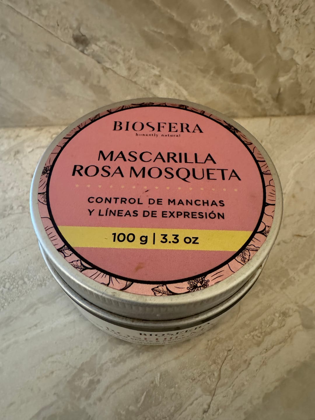 Customer photo review of Rosehip Mask