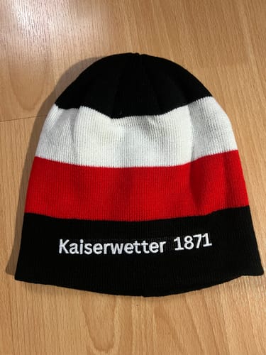 Customer photo review of Deutschland Schal, gestreift:  schwarz-weiß-rot, Deutsches Reich