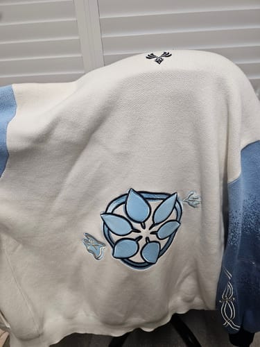 Customer photo review of Genshin Zipper Hoodie [In-Stock]