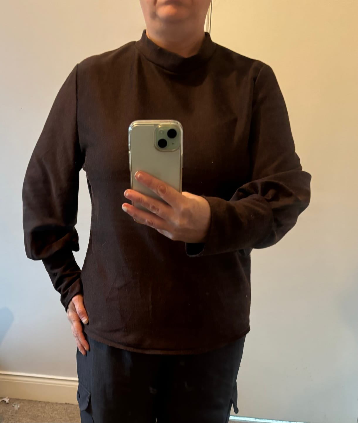 Customer photo review of Melange Knit Fabric