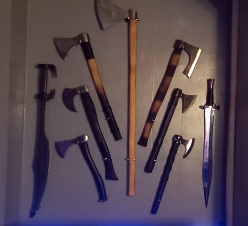 Customer photo review of Hoplite Sword - Trollkors