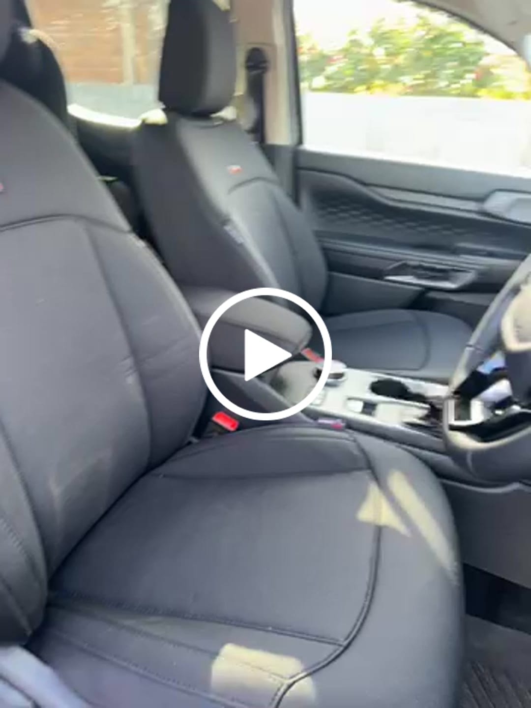 Customer video review of Sharkskin PLUS Neoprene Seat Covers for Ford RANGER NEXT-GEN XLT