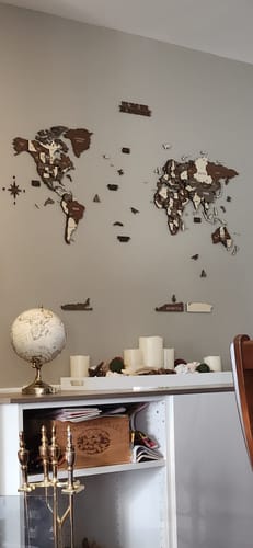 Customer photo review of Pins of Map