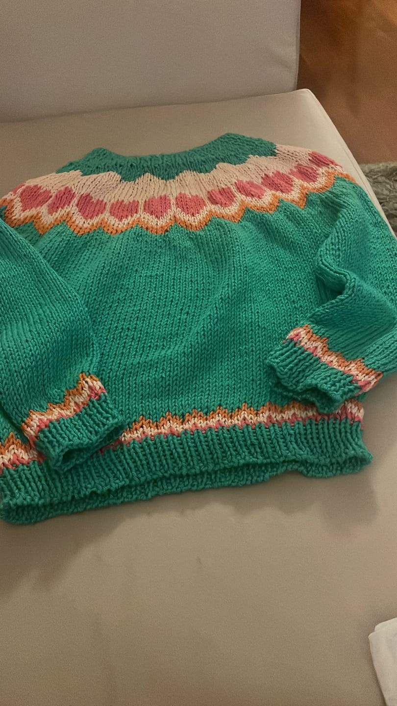 Customer photo review of Clase Sweater Armonía | Infantil