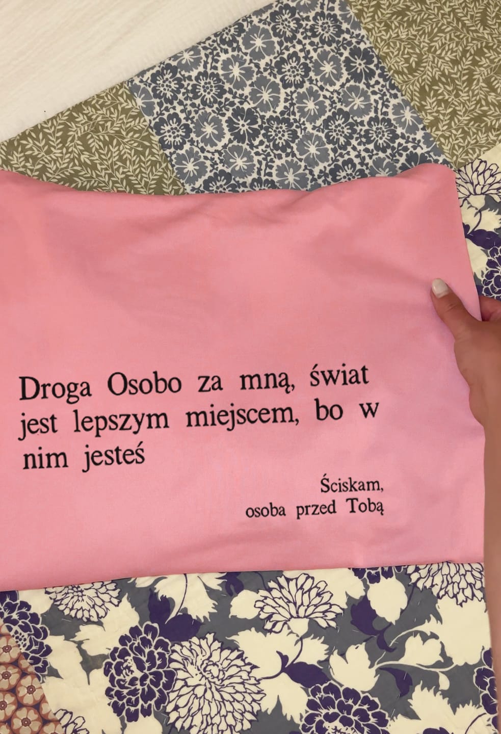 Customer photo review of Dużo Znaczysz™ Bluza