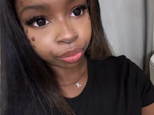 Customer photo review of Eyemoody Midnight Black | 6 Months, 2 pcs