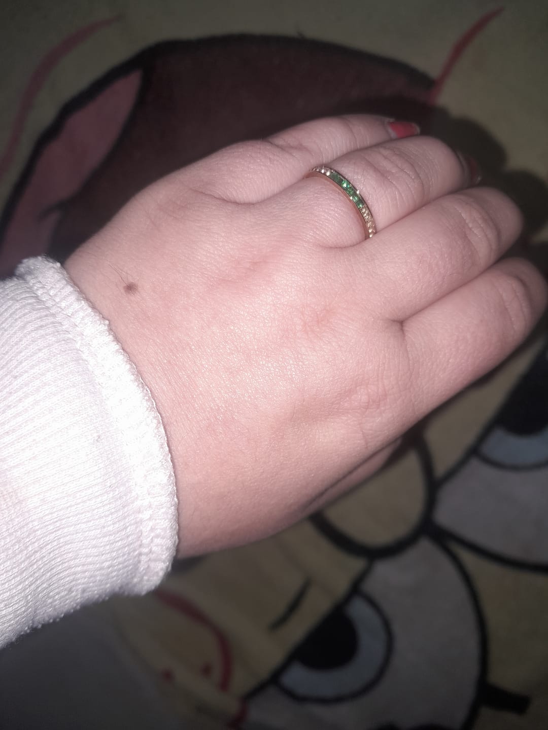 Customer photo review of Inel Rainbow - Gold