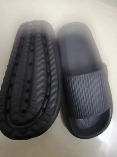 T R. review of Cloud Walk Cushioned Sliders image 1 out of 1