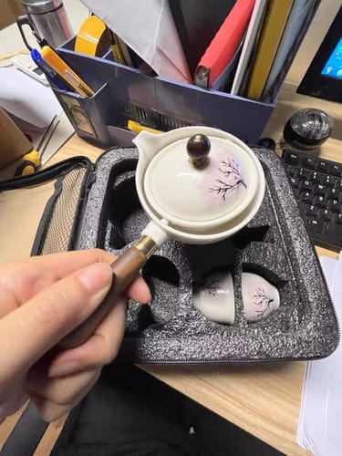 Customer photo review of Color-Changing Sakura | HZTEAPOTS®