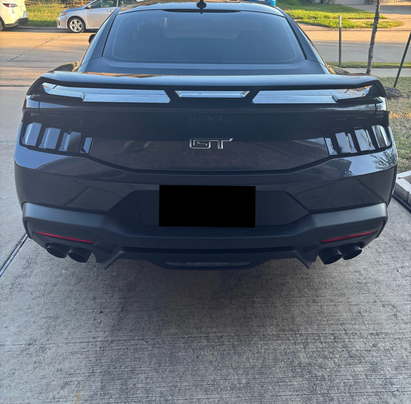 Customer photo review of 2024-Up Mustang GT Rear Spoiler