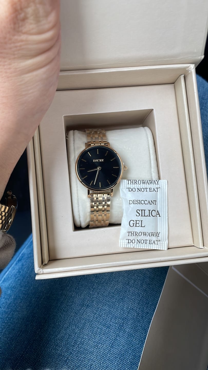 Customer photo review of Ruby Petite Gold Black