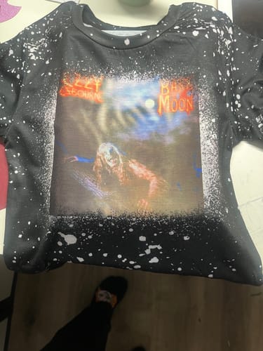 undefined review of Black Sleeve Sublimation T-Shirt image 1 out of 4