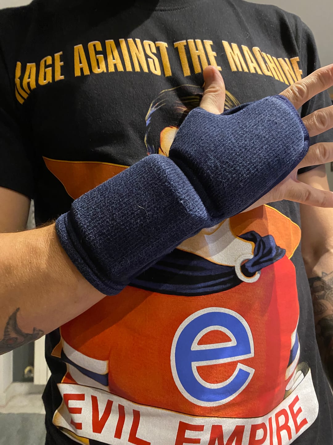 Customer photo review of Full-Hand Kote Pad