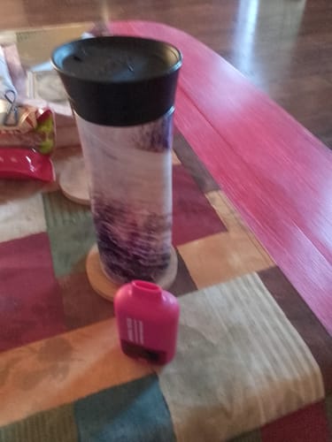 Esther M. review of Raspberry Pomegranate - Luffbar Boring Tiger 25000 image 1 out of 1