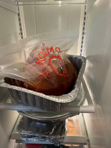 Customer photo review of Turkey Brine Kit