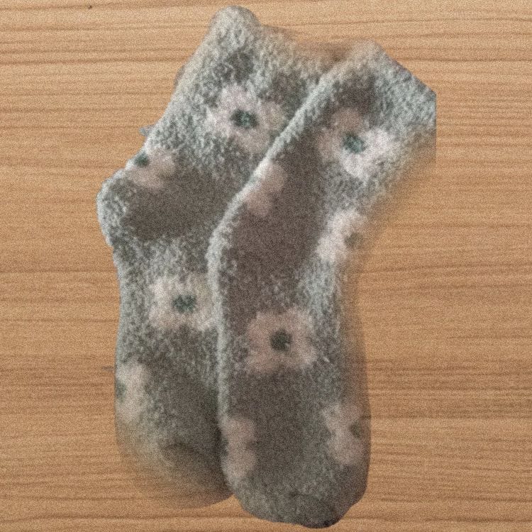 Customer photo review of Fuzzy Fun Socks Pack