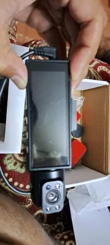Customer photo review of Dual Dash Cam HD Night Vision