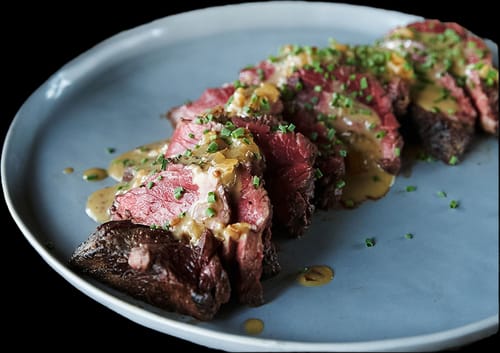Customer photo review of Grass-fed Grass-finished Hanger Steak