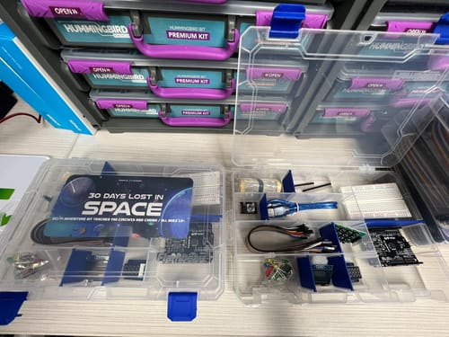 Customer photo review of Adventure Kit 30 Days Lost in Space