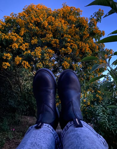 Customer photo review of Botín Original 2.0 Negro Rústico Mujer