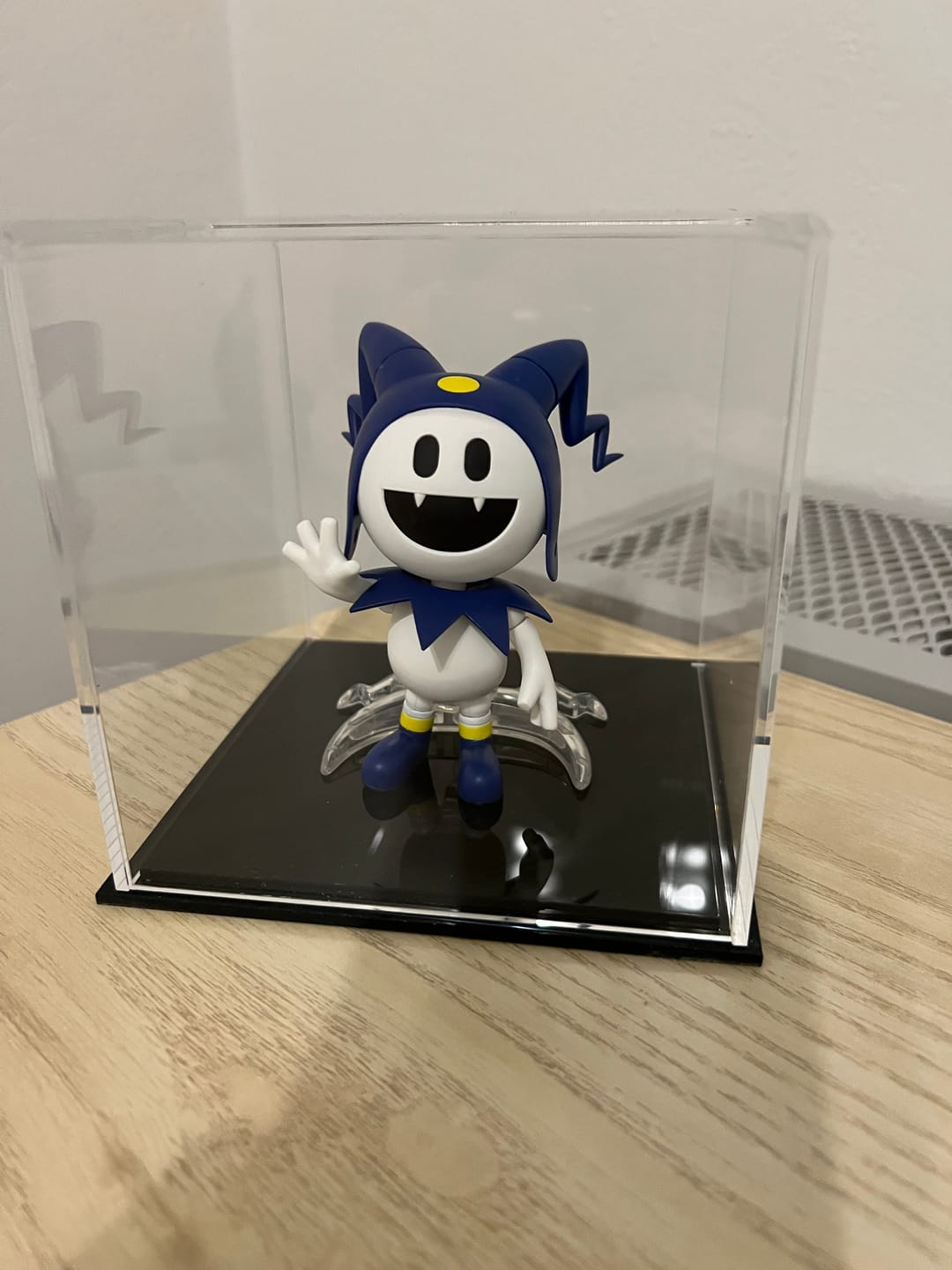 Customer photo review of Versatile Acrylic Display Cases with Double Sheet Base with Clear Case