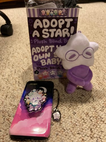 Customer photo review of Adopt a Star Baby Plush Blind Box