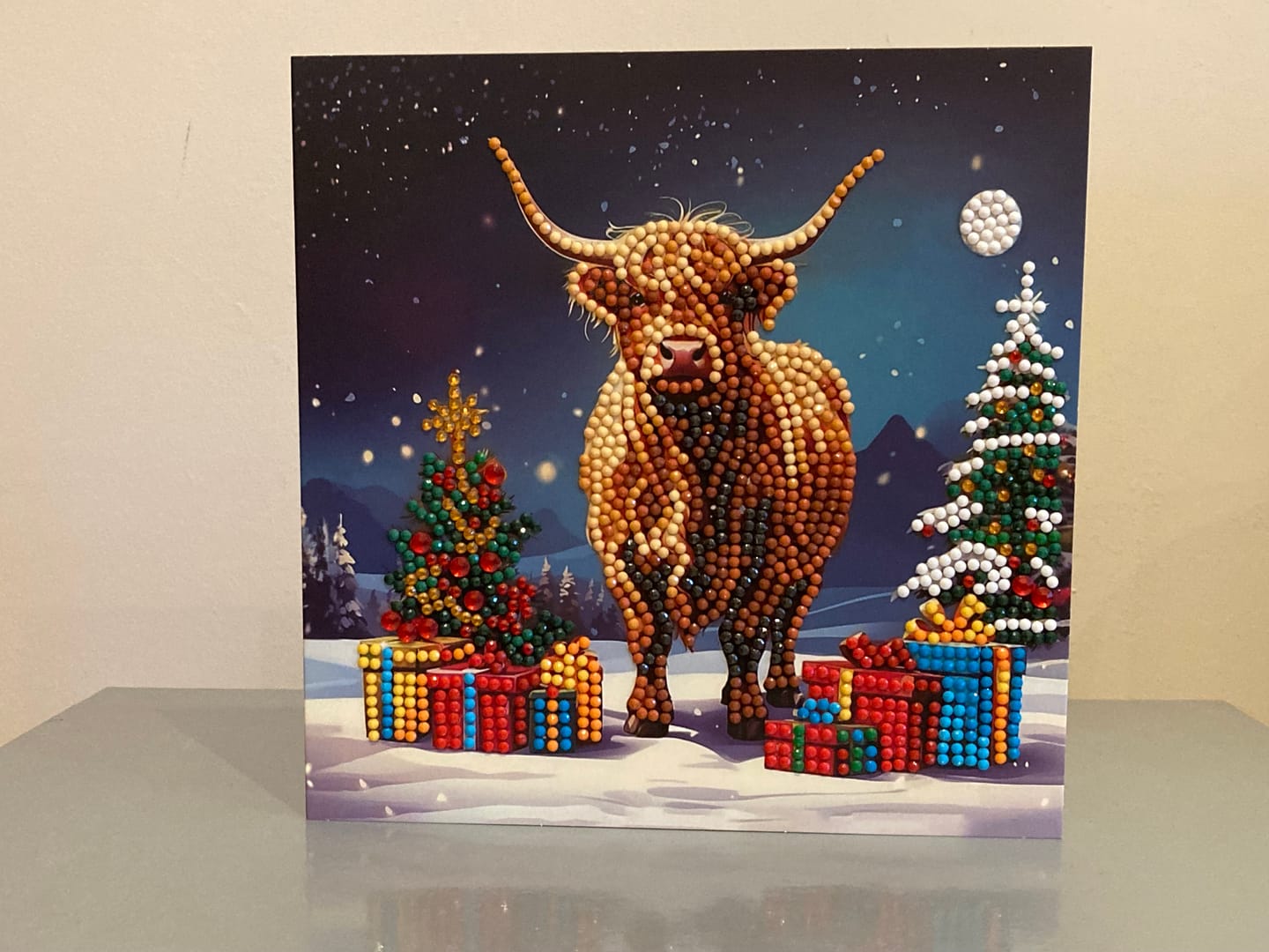 Customer photo review of 2024 Limited Edition "Festive Best of British" Set of 8 Cards