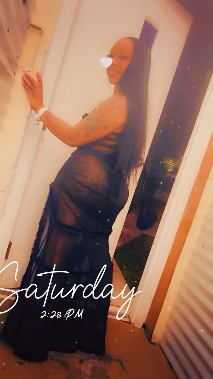 Customer photo review of Wila Mesh Ruffled Maxi Dress With Panty Lining