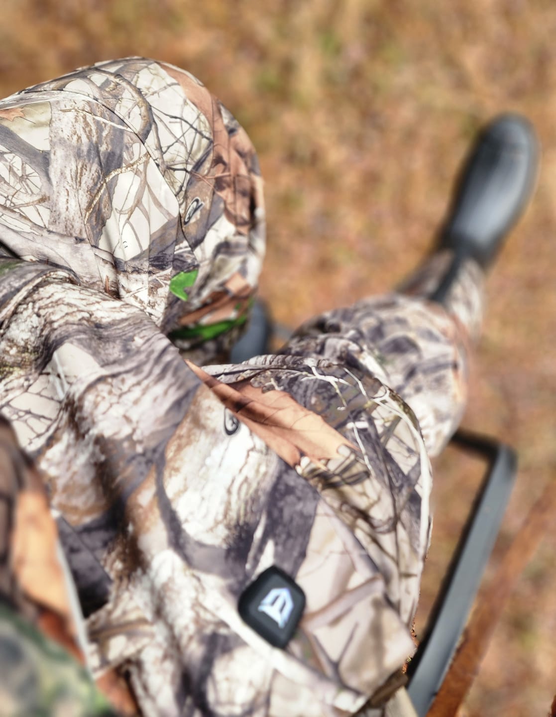 Customer photo review of TideWe Hunting Pants Heated for Men with Battery Pack