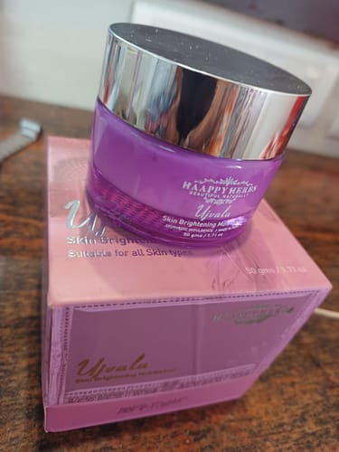Customer photo review of Ujvala Skin Brightening Moisturizer