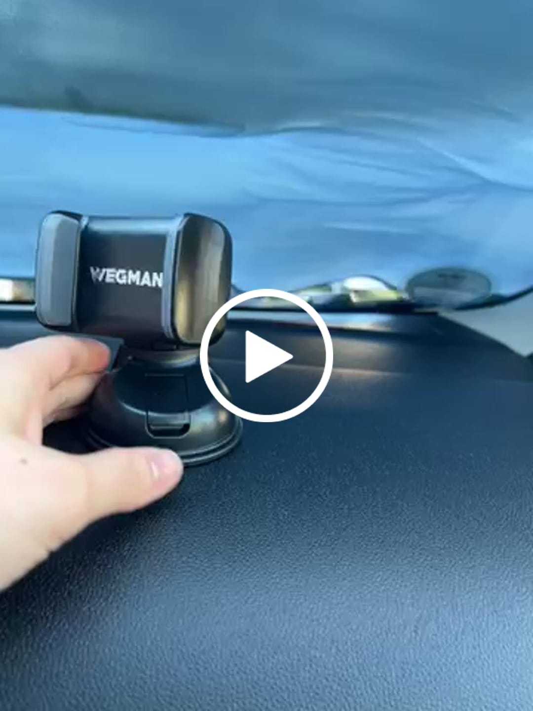 Customer video review of WEGMAN™ Telefoonhouder met Zuignap