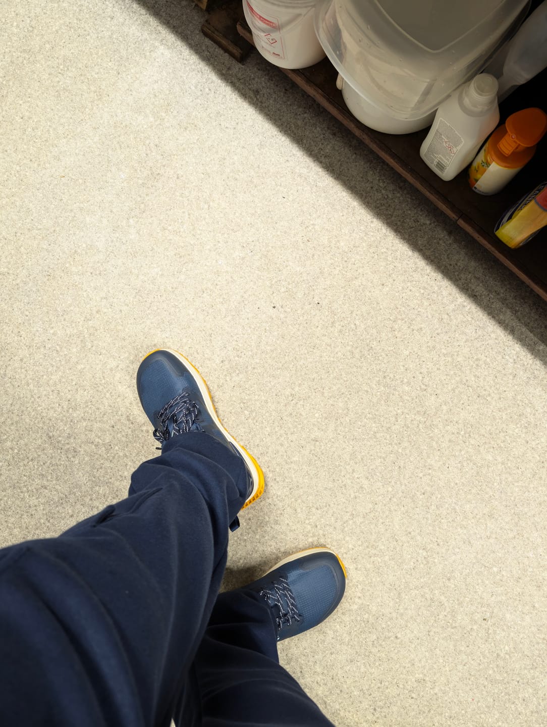 Customer photo review of Aurora - Wide Toe Sneakers