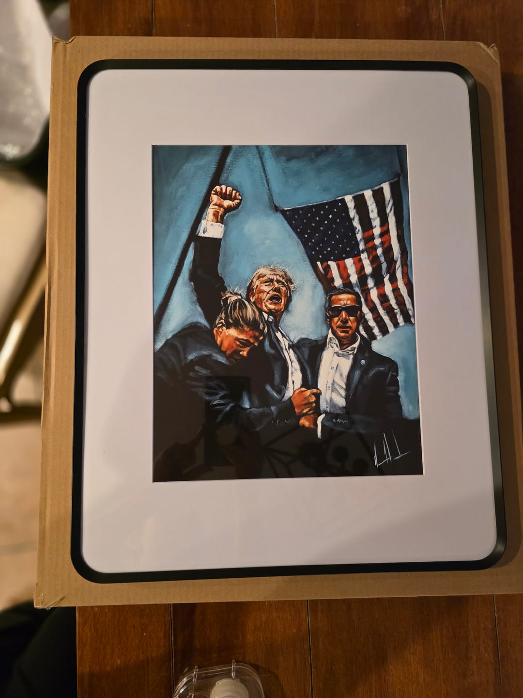 Customer photo review of Fight! (Blue Background)