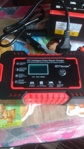 Customer photo review of Car Battery Fast Charger 12V
