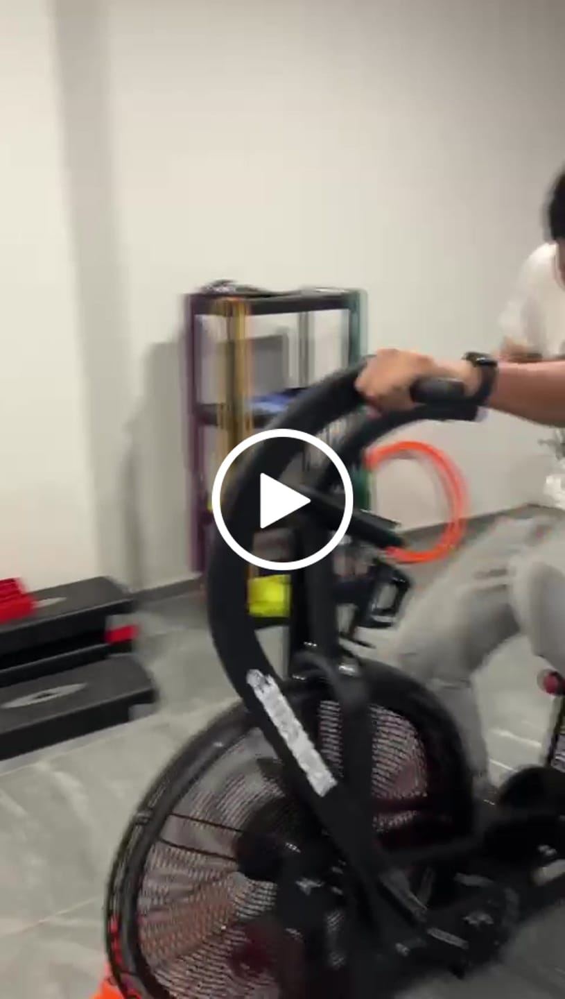 Customer video review of Air Bike Combat IRONSIDE ECHO