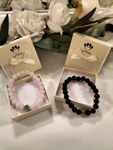 Customer photo review of Help For Paws™ Bracelet In Pink