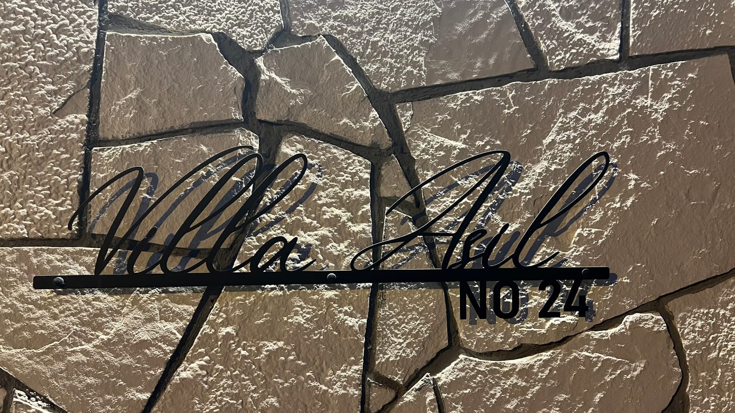 Customer photo review of Kişiye Özel Metal Aile İsimliği