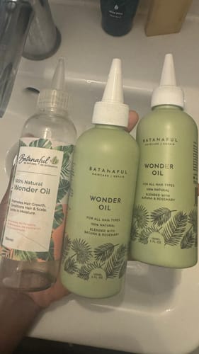 Customer photo review of Wonder Oil